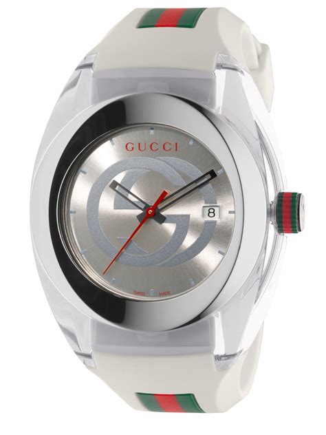 stainless steel gucci watch men